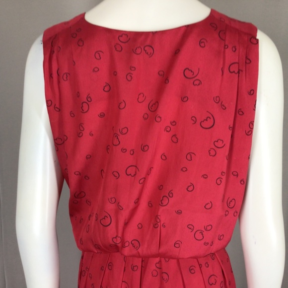 1970s blouson vintage dress - Picture 4 of 9